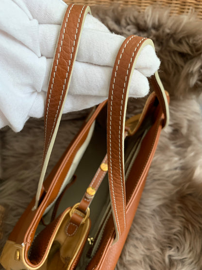 Alviero Prima Classe Leather Tote Bag