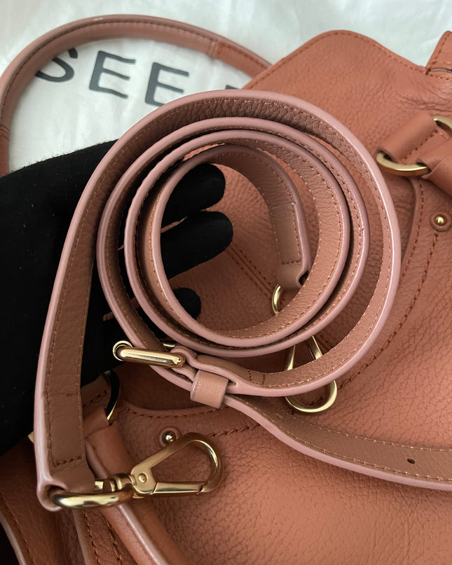 Preloved Authentic SEE BY CHLOE MIYA LEATHER 2WAY