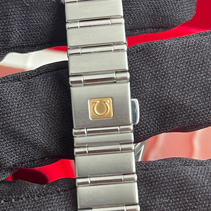 Preloved Authentic Omega Constellation Mini Cindy Crawford Orange Dial Ladies Watch