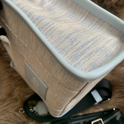 MARC JACOBS 
Canvas Small Summer Tote Bag Blue