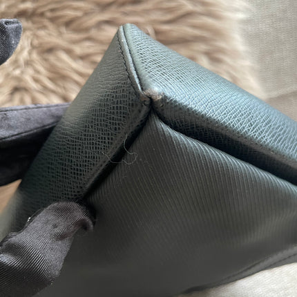 Preloved Authentic Louis Vuitton Taiga Leather Crossbody Bag – Épicéa Green, Silver Hardware