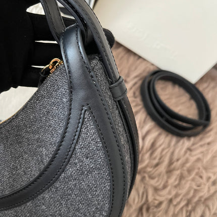 Preloved Authentic Polène Numéro Dix Grained Black Edition Calfskin