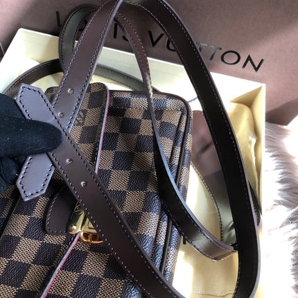 Preloved Louis Vuitton Brown Damier Ebene  Ravello GM