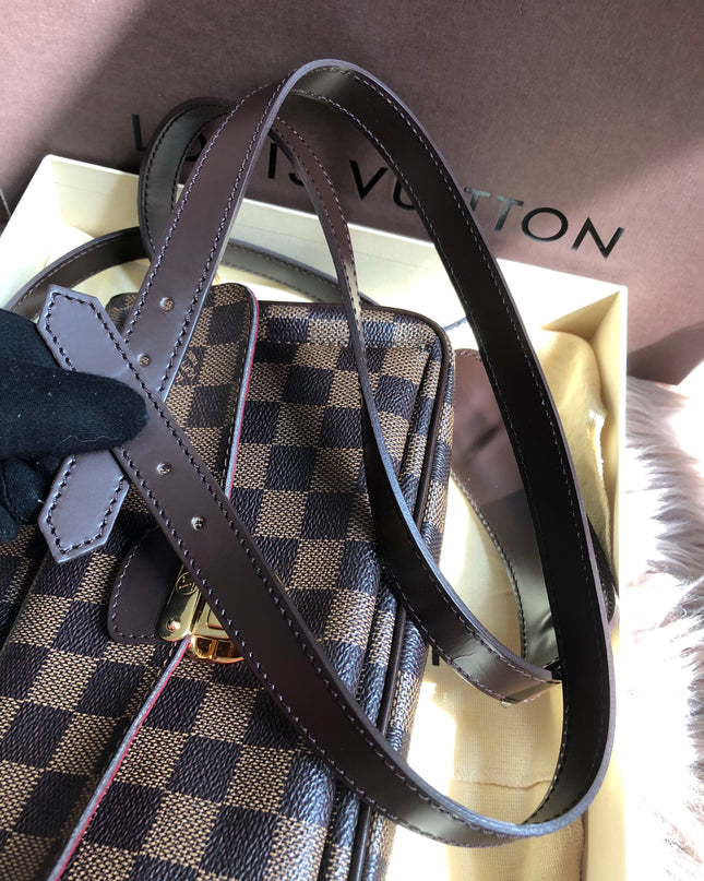 Preloved Louis Vuitton Brown Damier Ebene  Ravello GM
