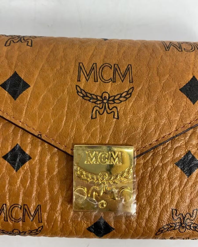 Preloved Authentic MCM Tri-fold wallet/--/Women's