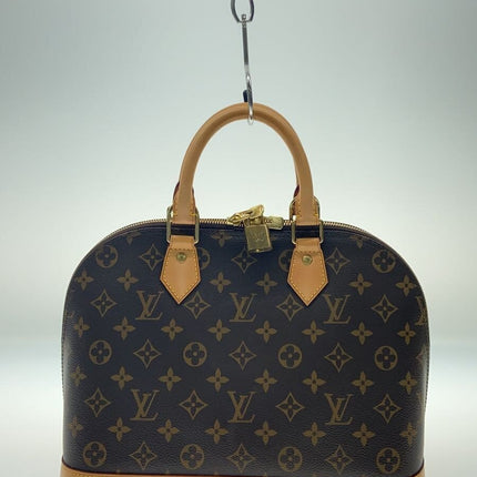 Preloved Authentic LOUIS VUITTON 2) Alma PM_Monogram Canvas/PVC/Brown/Monogram