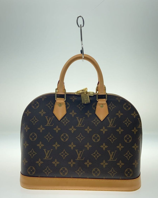 Preloved Authentic LOUIS VUITTON 2) Alma PM_Monogram Canvas/PVC/Brown/Monogram