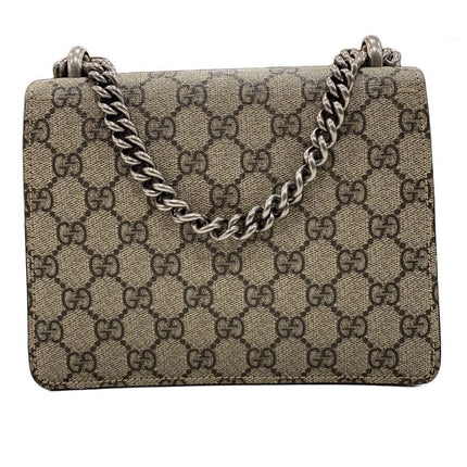 Preloved Authentic Gucci Red/Beige GG Supreme Mini Dionysus