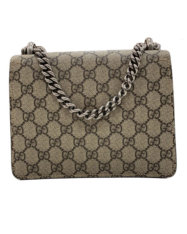 Preloved Authentic Gucci Red/Beige GG Supreme Mini Dionysus