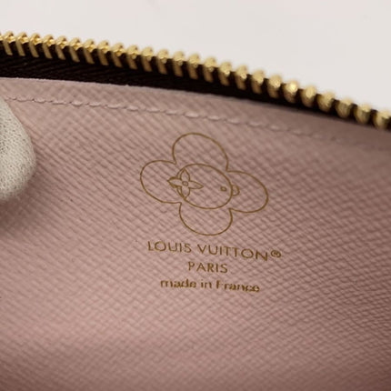 Preloved Authentic LOUIS VUITTON Card Case/PVC/Brown/All-over Pattern/Women's/M15333