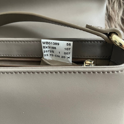 Preloved Authentic Furla Artemis S Shoulder Bag in Stucco Gray