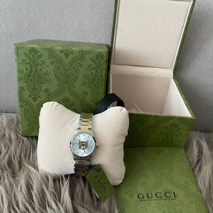 Preloved Authentic UNUSED Gucci G-Timeless YA126596 Women's Wristwatch 27 mm