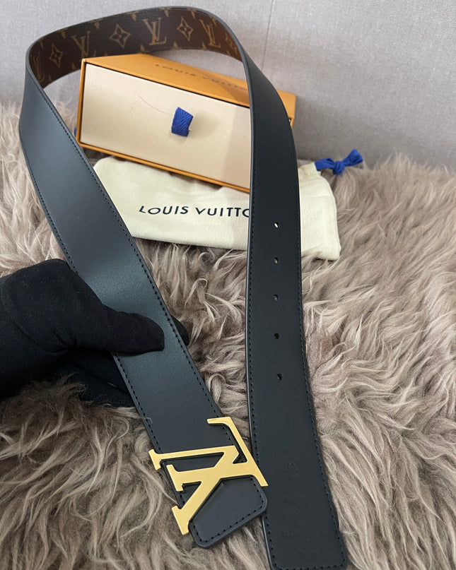 Brandnew LV Initials 40MM Reversible Belt SZ 95/38