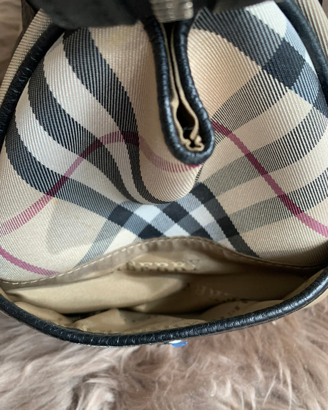 Burberry Nova Check Bowling Boston