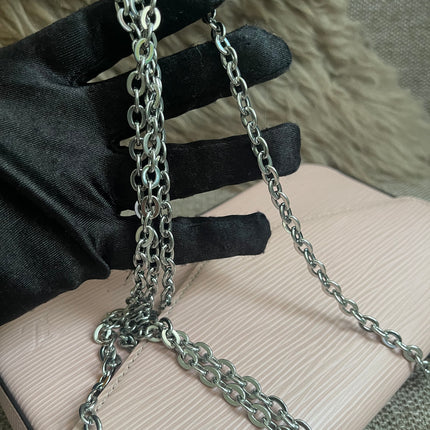 Preloved Authentic Louis Vuitton Felicie Pochette Epi Leather Rose Ballerine