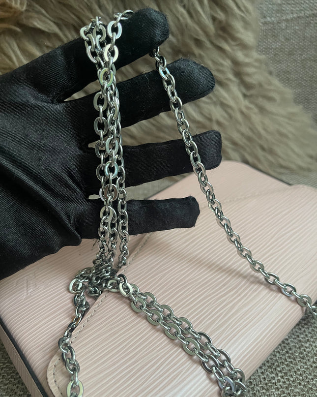 Preloved Authentic Louis Vuitton Felicie Pochette Epi Leather Rose Ballerine