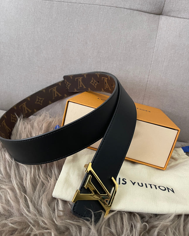Brandnew LV Initials 40MM Reversible Belt SZ 95/38