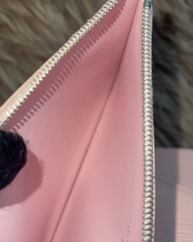 Preloved Authentic Louis Vuitton Felicie Pochette Epi Leather Rose Ballerine