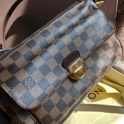 Preloved Louis Vuitton Brown Damier Ebene  Ravello GM