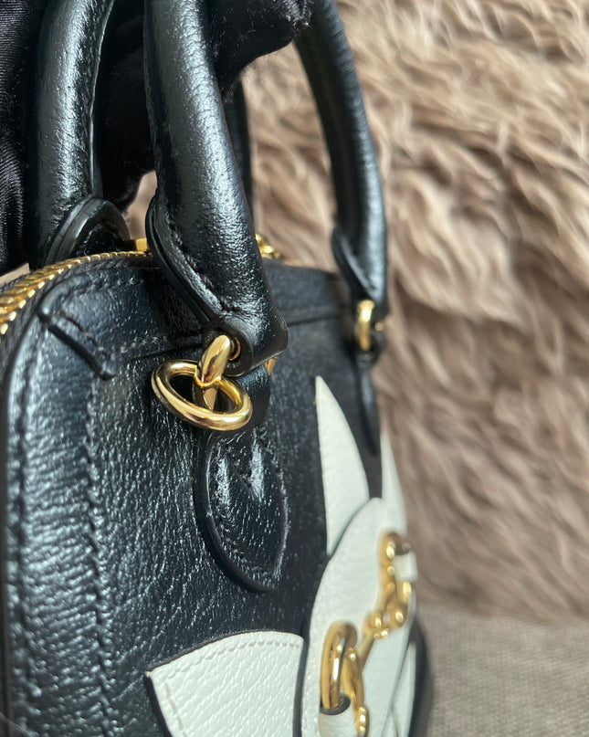 Preloved Authentic Gucci x Adidas Horsebit 1955 Mini Bag