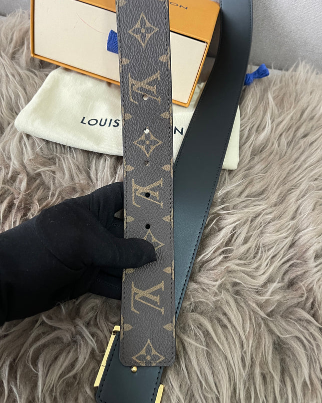 Brandnew LV Initials 40MM Reversible Belt SZ 95/38
