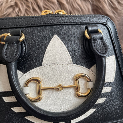 Preloved Authentic Gucci x Adidas Horsebit 1955 Mini Bag
