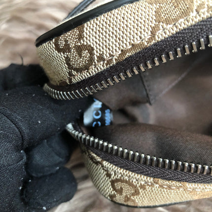 Preloved Gucci Waist Belt Bag GG Canvas