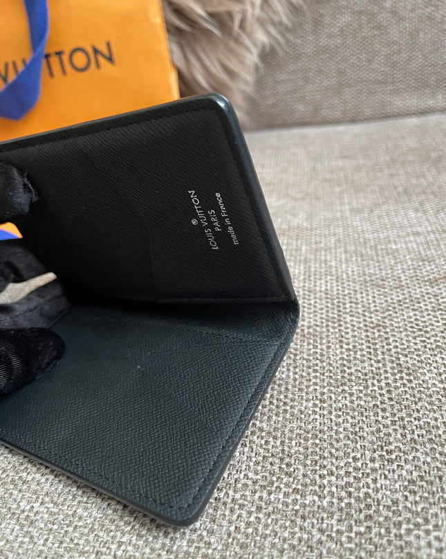 Preloved Authentic Louis Vuitton Slender Wallet in Monogram Eclipse