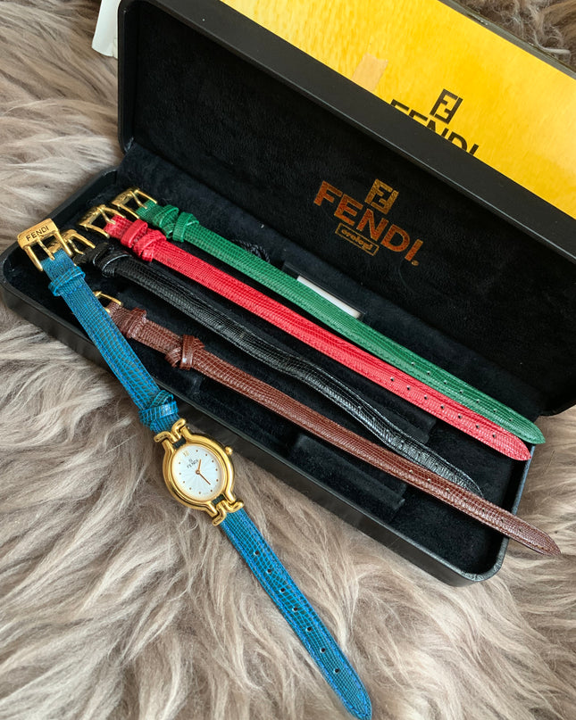 FENDI Chameleon Changeable Belt Watch 5Colors