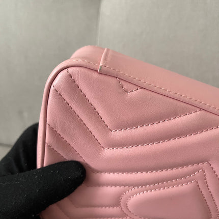Preloved Authentic GUCCI GG Marmont mini top handle bag