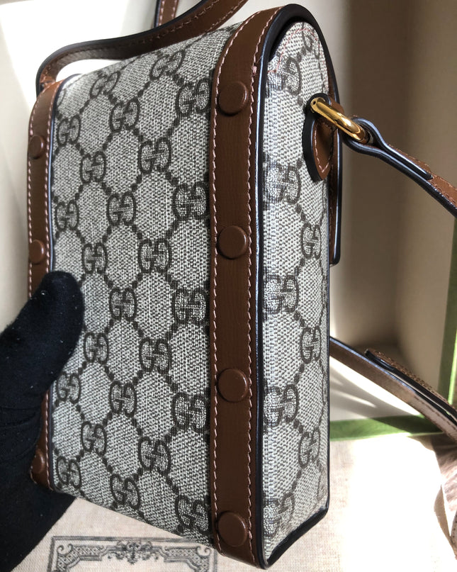Preloved Gucci Horsebit 1955 mini bag