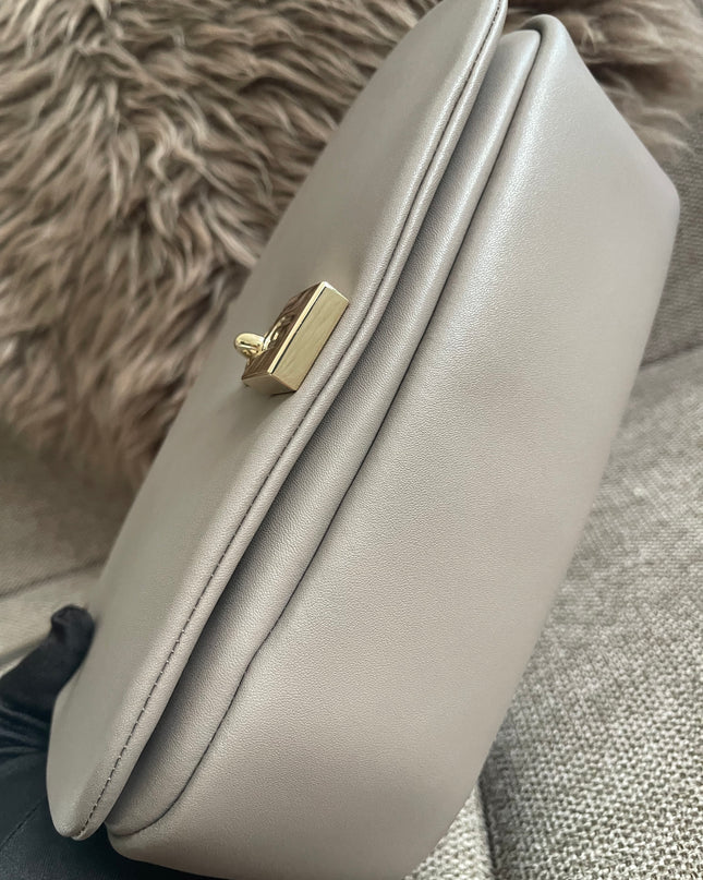 Preloved Authentic Furla Artemis S Shoulder Bag in Stucco Gray