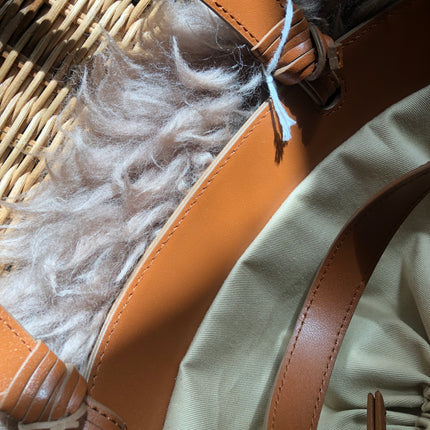 Preloved SEE BY CHLOÉ Cecilia Fringed Leather Bucket Bag