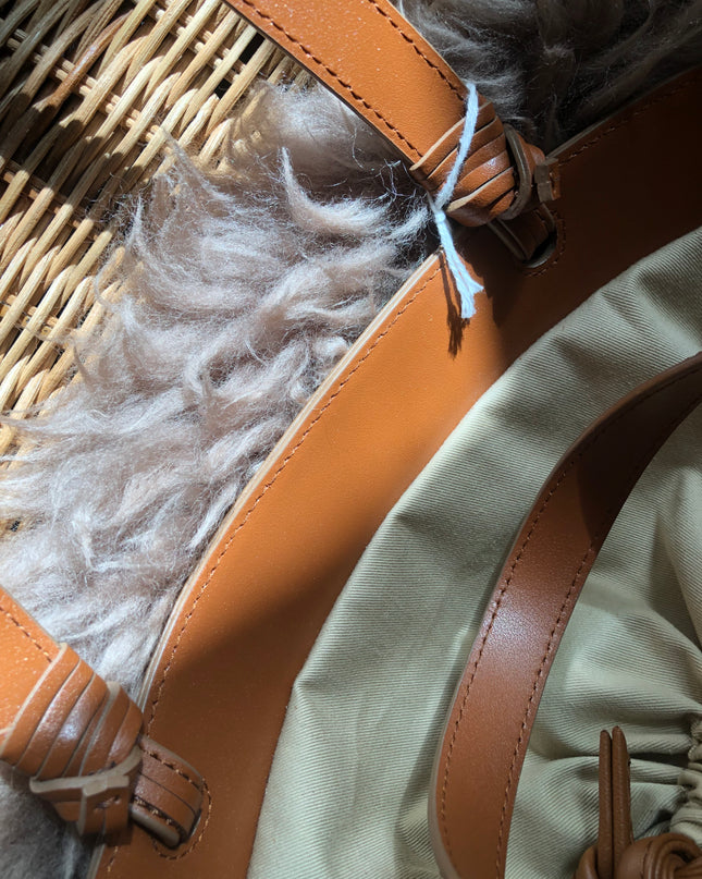 Preloved SEE BY CHLOÉ Cecilia Fringed Leather Bucket Bag