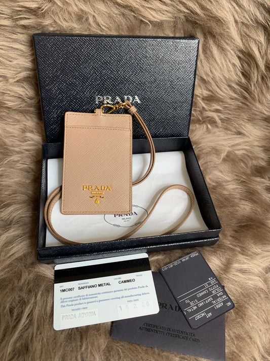 Prada Badge Holder