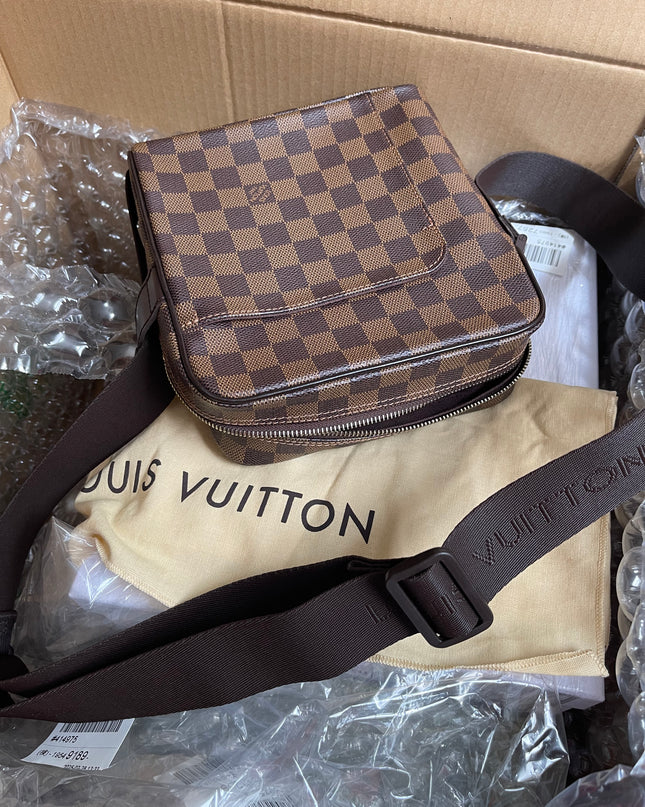 BIG DROP!! Preloved Louis Vuitton 2004 Olav PM shoulder bag