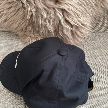 Preloved AuthenticCeline Embroidered Logo Baseball Cap – Black