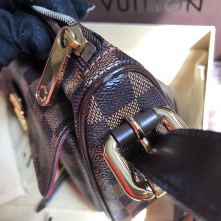 Preloved Louis Vuitton Brown Damier Ebene  Ravello GM