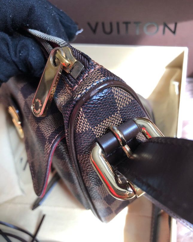 Preloved Louis Vuitton Brown Damier Ebene  Ravello GM