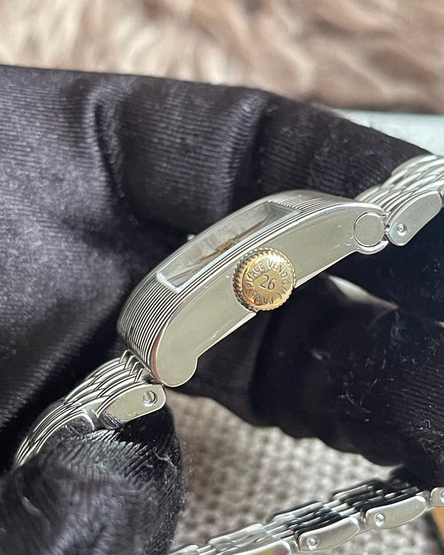 Preloved Authentic Boucheron Reflet Steel Watch with Interchangeable Straps