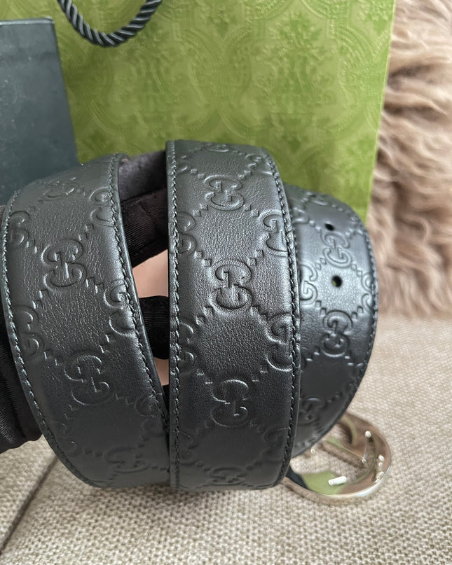 Preloved Authentic Gucci Signature GG Belt