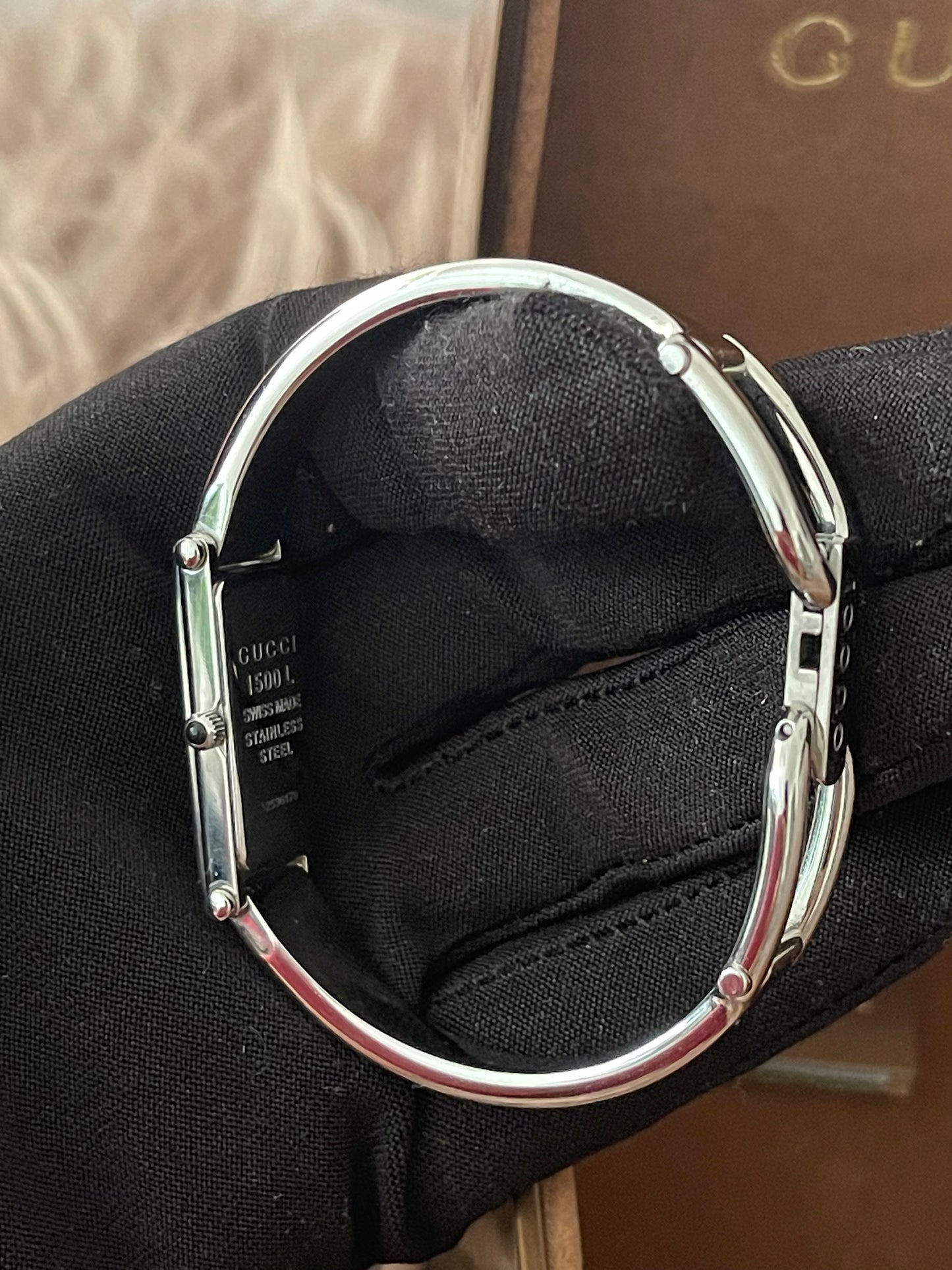 Authentic Preloved Gucci Bangle Watch