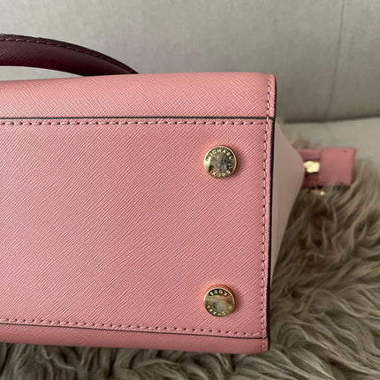 Preloved Authentic Michael Kors Selma Saffiano Leather Medium Satchel