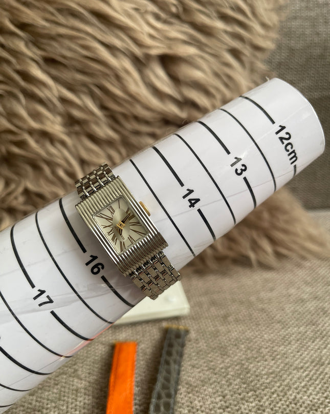 Preloved Authentic Boucheron Reflet Steel Watch with Interchangeable Straps
