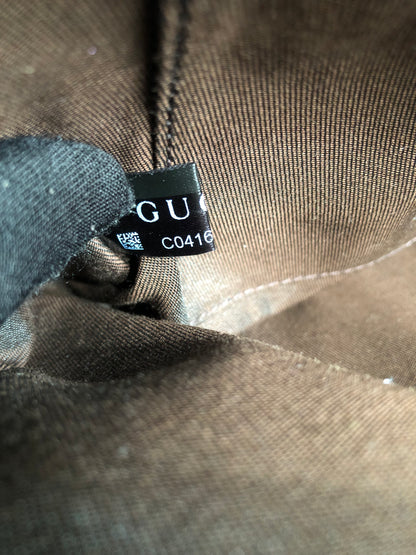 Preloved Gucci Waist Belt Bag GG Canvas