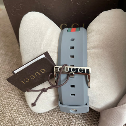 Preoved Authentic Gucci Sync Watch Grey Full Set with Box
