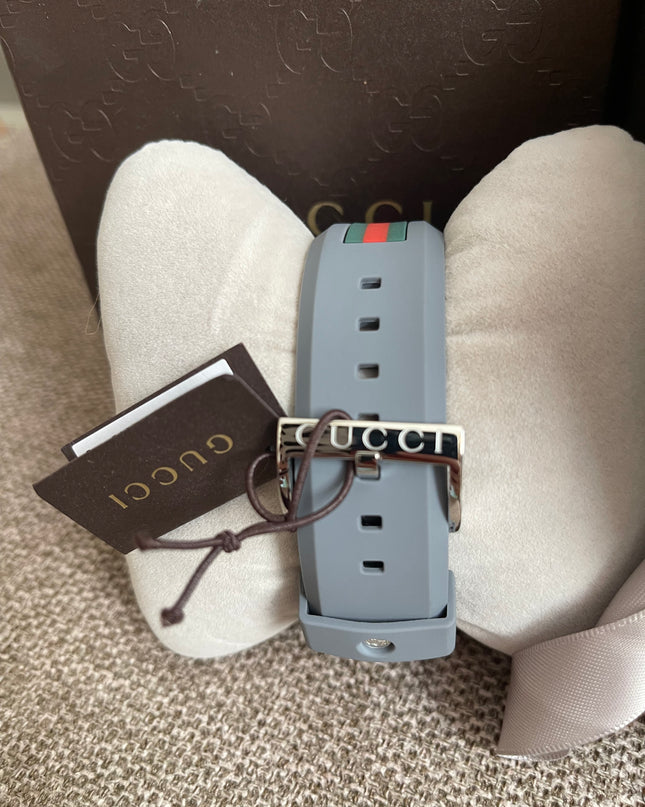 Preoved Authentic Gucci Sync Watch Grey Full Set with Box