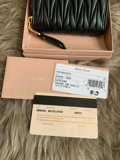 Miu Miu Short Wallet