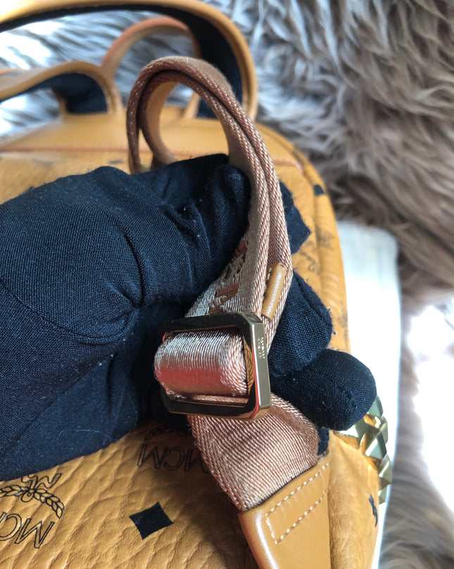 Preloved  MCM Stark Side Studs Backpack