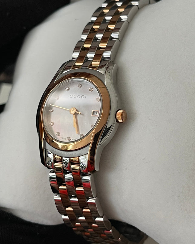 Preloved Authentic Gucci Stainless Steel/Model 5500L